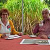 Josef (Sepp) Kaiser spricht mit Südkurier Mitarbeiterin Ursula Ortlieb über sein neues Buch über Birkendorfer Soldatenschicksale des ...