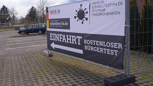 In Friedrichshafen gibt es verschiedene Testzentren &ndash; darunter auch zwei Drive-in-Angebote.