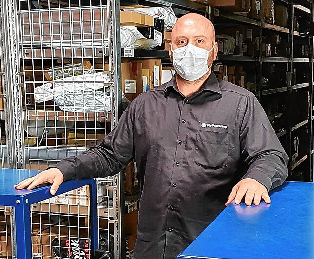 Simon Kühn, Inhaber von My Paketshop in Bad Säckingen.