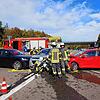 Auch ein Verkehrsunfall mit drei beteiligten Fahrzeugen im Bereich der B33-Auffahrt zählte zu den Einsätzen der Feuerwehr Radolfzell.