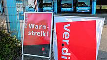 Am Freitag, 2. Februar, sollen bundesweit etliche Fahrzeuge im Depot bleiben. Auch für den Südwesten kündigte die Gewerkschaft Verdi ...