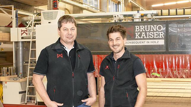 Hansjörg Klingele und Benedikt Wirbser (von links). Bild: Susanne Filz