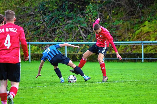Bild 5: SV Hasel gewinnt Derby gegen die SG FC Wehr/Brennet II mit 5:2 &ndash; und wir haben Bilder!