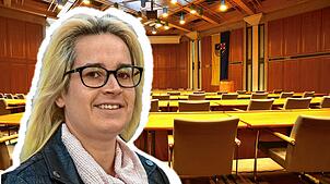 (Archivbild) Janine Steiner aus Rielasingen-Worblingen will nicht mehr Teil des Konstanzer Kreistags sein. Die ehemalige AfD-Kreisrätin ...