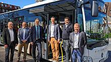 Freuen sich auf die Zusammenarbeit in den kommenden zwei Jahren (von links): Udo Rothmund (kaufmännischer Leiter SWR), ...