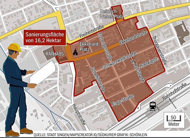 Bild 1: Stadt stellt Antrag für Sanierungsgebiet westliche Innenstadt