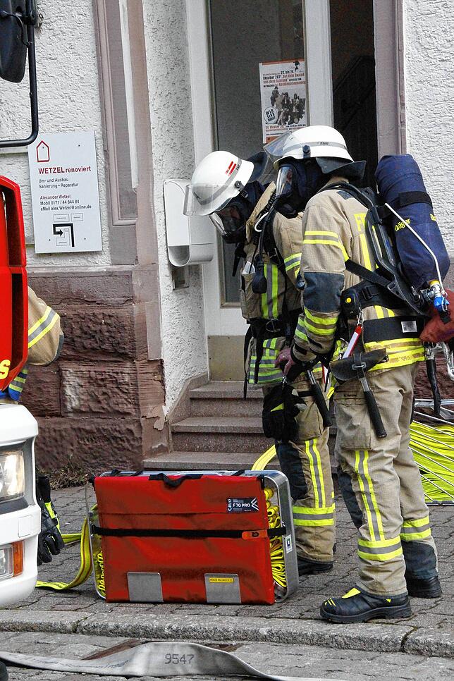 Bild 14: Alle Bilder zum Brand in der Villinger Gerberstraße