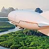 Mit 200 Metern Länge wäre das Luftschiff von AirYacht fast so groß wie die historische Hindenburg. Auch in Sachen Luxus steht dieser ...