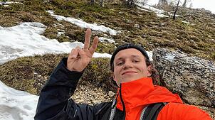 Aaron Küchler aus Engen ist im Mai zu seiner Europareise aufgebrochen. Aber es gab Startschwierigkeiten.