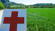 Auf dieser Wiese könnte, wenn es nach dem Willen der Stadt Singen geht, das neue Krankenhaus des Gesundheitverbundes Landkreis Konstanz ...
