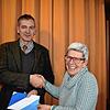 Ortschaftsrätin Cornelia Ziller hat die Schlüsselgewalt für mehrere Gemeindegebäude. Ortsvorsteher Norbert Schwarz dankte ihr in der ...