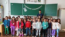 29 Jungen und Mädchen wurden in die Klasse 1a der Heinrich-Hansjakob-Schule Waldshut eingeschult. Klassenlehrer ist Simon Langlotz.