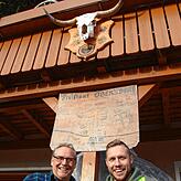 Paddy mit seinem Vater Roland.