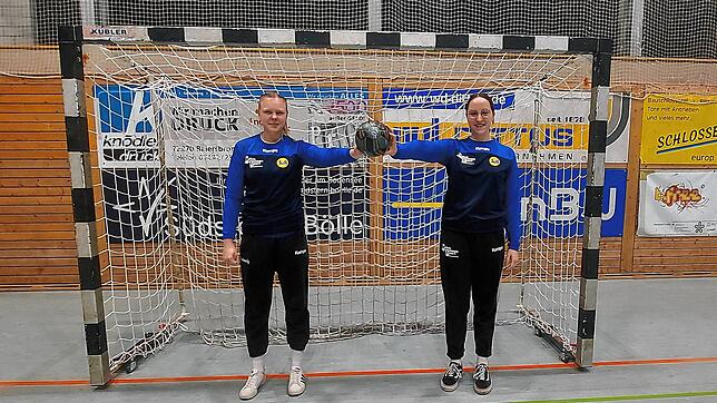 Kimberly Gisa (links) und Leonie Kuntz vom SV Allensbach.
