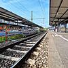 Keine Spur weit und breit vom ICE, der zwei Mal am Tag am Stadtbahnhof Friedrichshafen halten sollte.