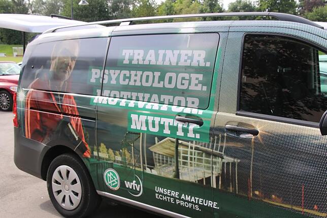 Das DFB-Mobil.