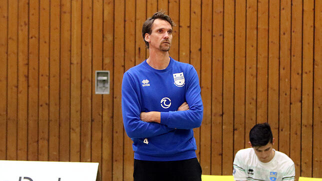 Bild : Trainer Christian Pampel hat einen Plan