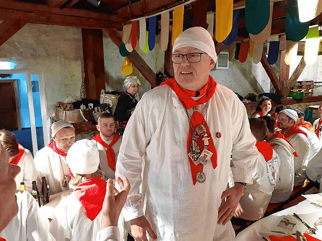 Bild 29: Diese Tradition hat Bestand: Bilder vom Heringsessen in Waldshut
