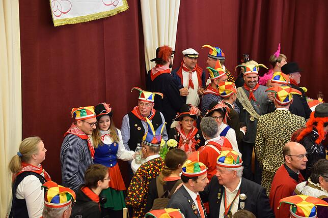 Bild 34: Bilder vom Empfang des Stockacher Narrengerichts von Annegret Kramp-Karrenbauer im Bürgerhaus