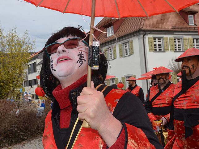 Bild 30: Bilder vom Umzug am Fasnetsunntig Umzug in Markdorf