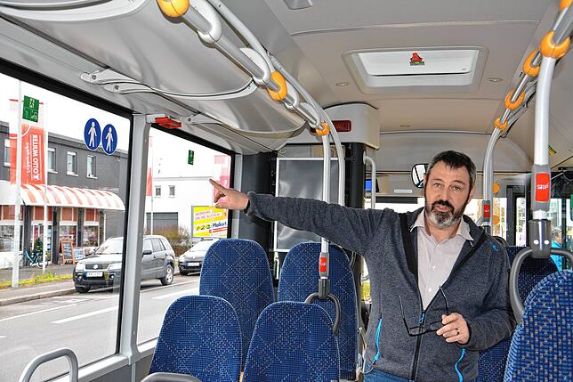 Rainer Klink, Inhaber der Stadtbus Tuttlingen Klink GmbH und Betreiber der Regionalbusse im Landkreis Konstanz.