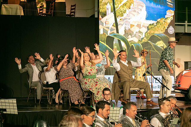 Bild 16: Bilder von der Bühnenshow des Heimatabends an der 551. Waldshuter Chilbi <br />