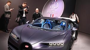Ein Bugatti Chiron. Der Autobauer hat mehrere der teuersten Neuwagen der Welt auf den Markt gebracht.