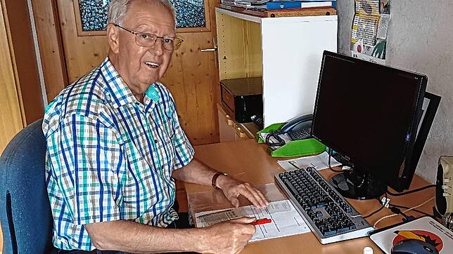 Rolf Schmidt, Altbürgermeister und langjähriger Kreisrat, freut sich auf mehr Freizeit. Gerne denkt er aber an die vergangenen Jahre zurück.