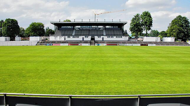 Vermutlich so leer auf diesem Bild werden die Zuschauerränge sein, wenn am Montag, 24. Juli, der FC Liverpool in der Villinger MS ...