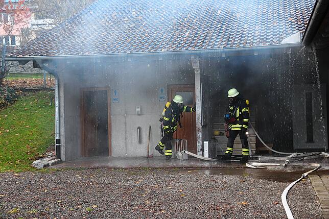 Bild 5: Bilder von der Feuerwehrhauptübung der Feuerwehr Riedheim
