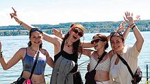 Gute Stimmung am See: Das Campus-Festival bekommt von vielen Besuchern gute Noten. Aber ein paar Wünsche haben sie dann doch auch noch.