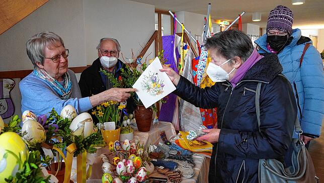 Bild 5: Kreative Ideen rund um Ostern: Hunderte Besucher beim Kunsthandwerkermarkt