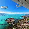 Noch dominiert der Bodensee das Panorama, das sich beim Blick aus einem Zeppelin zeigt. Bald könnte auch die Ostsee regelmäßig vom ...