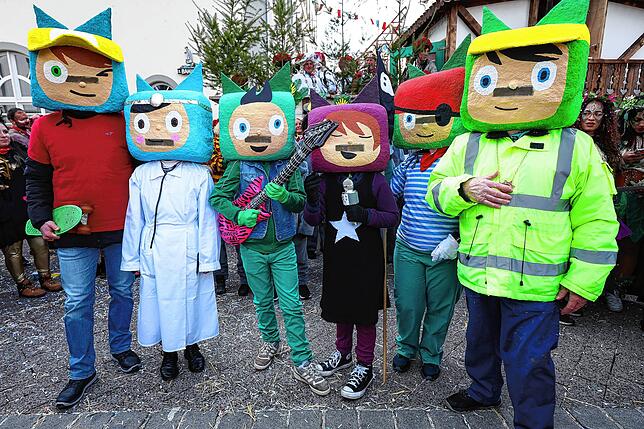 Bild 44: Fastnachtsumzug Radolfzell 2025: Alle Bilder vom farbenfrohen Spektakel
