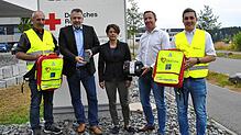 Ralf Hirt, Daniel Pfaff, Judith Joos, Stephan Niggemeier und Florian Straub (von links) wollen den Schwarzwald-Baar-Kreis zur ...
