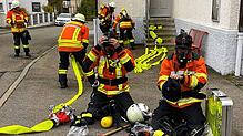 Ihren guten Ausbildungsstand und hohe Einsatzbereitschaft demonstrierte die Frohnstetter Abteilung der Frohnstetter Feuerwehr bei ihrer ...