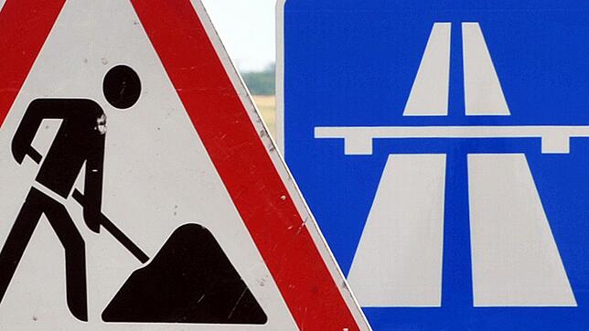 Wegen eines Brückenabrisses wird die A81 erneut in beiden Fahrtrichtungen gesperrt.(Illustration)