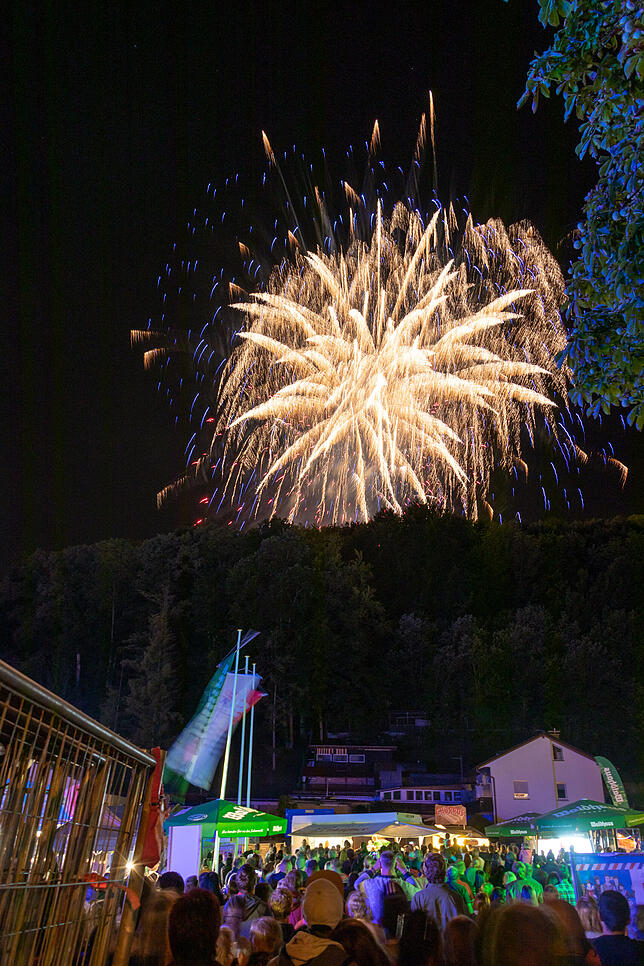 Bild 3: So schön ging die 551. Waldshuter Chilbi zu Ende