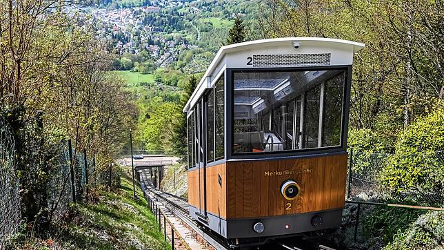 Merkurbergbahn in Baden-Baden: Wie sicher sind die Standseilbahnen im Südwesten? (Archivbild)
