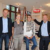 Endspurt für die Mensa der Heinrich-Hansjakob-Schule. Die Architekten Henning Musahl und Sabine Martin, Anna Greifenberger vom ...