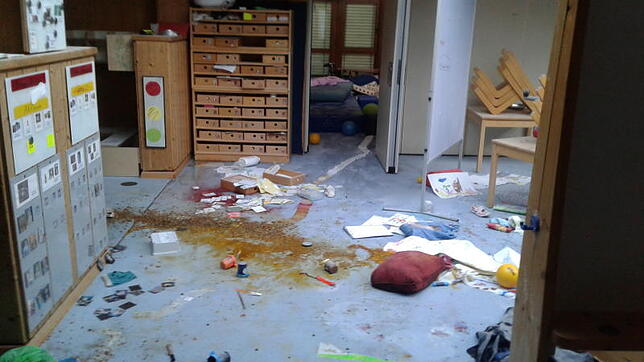 Strafunmündige Kinder haben im Juni im Immenstaader Kindergarten Am Ruhbühl eine Spur der Zerstörung hinterlassen.