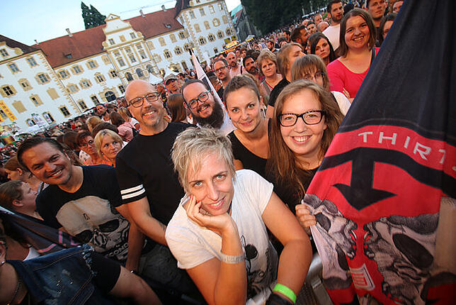 Bild 22: Bilder: Thirty Seconds to Mars rocken den Salemer Schlosspark