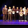 Immerhin 15 der insgesamt 17 mit einer Goldplakette ausgezeichneten Sportler der Stadt Singen gaben sich in der Stadthalle die Ehre.