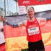 Beim Hamburg-Marathon 2023 kam Richard Ringer auf Platz sechs ins Ziel.