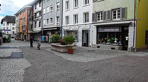In einem zweiten Bauabschnitt ab dem Rösslebrunnen werden ab dem 6. Oktober die Leitungen in der Bad Säckinger Rheinbrückstraße neu verlegt.