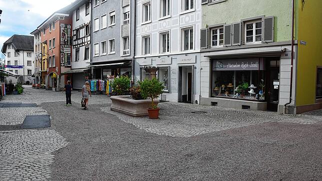 In einem zweiten Bauabschnitt ab dem Rösslebrunnen werden ab dem 6. Oktober die Leitungen in der Bad Säckinger Rheinbrückstraße neu verlegt.