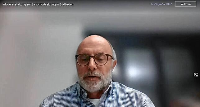 SBFV-Geschäftsführer Siegbert Lipps: „Über die Modalitäten für die Sommer-Wechselphase im Falle eines Saison-Abbruchs wird noch zu ...