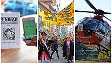Bild : Wie sinnvoll ist die Luca-App, wie soll die Fasnet 2022 aussehen und was wird aus dem Rettungshubschrauber-Standort? Das war die Woche im Bodenseekreis