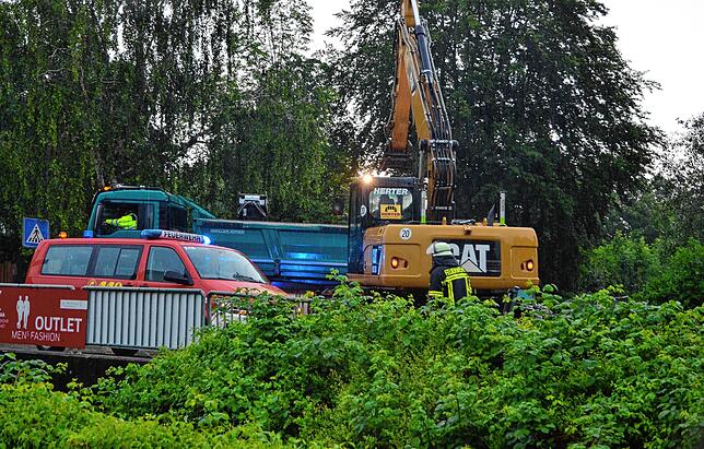 Bild 45: Bilder vom Unwetter in Markdorf: Evakuierung des Campingplatzes
