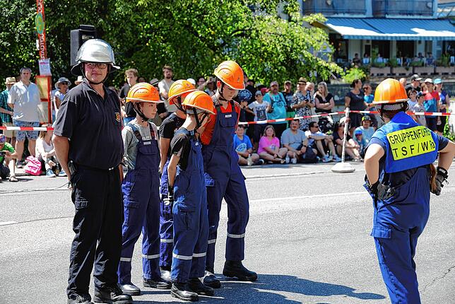 Bild 14: Bilder der Feuerwehrübung am Hausherrensamstag